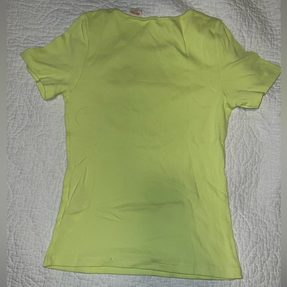Levi's Green Fitted Short Sleeve Tee - Picture 2 of 7